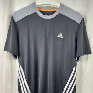 Adidas Climate Men's T-Shirt Stretch Short Sleeve Soccer Trainer - Size L